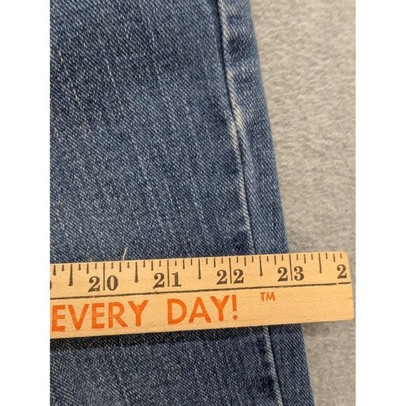 Vintage Tommy Hilfiger Jeans Womens 14 Blue Denim Boyfriend Relaxed Fit 00s - Picture 5 of 15